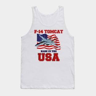 F-14 Tomcat Made in the USA Tank Top